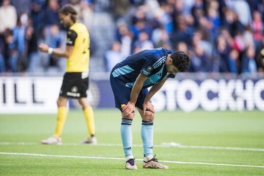 Djurgårdens Deniz Hummet deppar