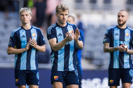 Djurgårdens Rasmus Schuller deppar