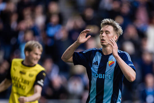 Djurgården Santeri Haarala deppar