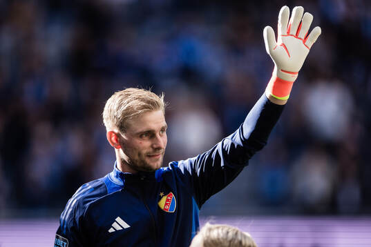 Djurgården målvakt Jacob Rinne