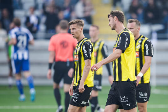Häckens Samuel Leach Holm och Johan Hammar deppar