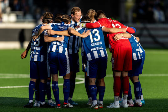 IFK Göteborgs spelare samlas