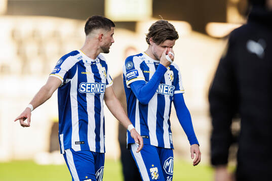 IFK Göteborgs Ramon Pascal Lundqvist och Gustaf Norlin