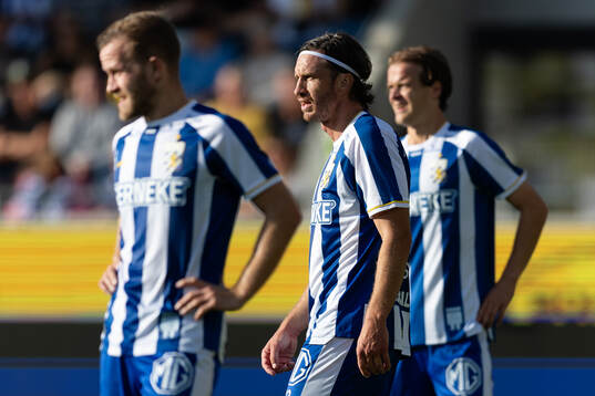 IFK Göteborgs Jonas Bager, Gustav Svensson och August