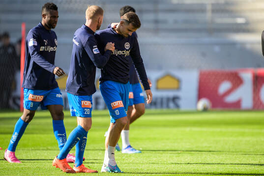 Värnamos Freddy Winsth och Ajdin Zeljkovic