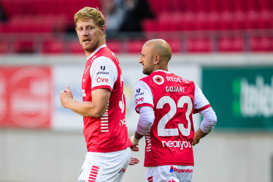 Kalmars Lars Saetra jublar