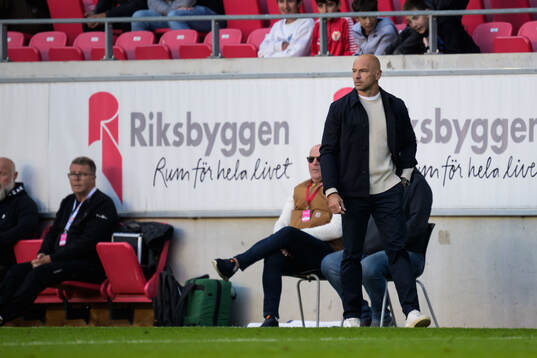 Kalmars tränare Stefan Larsson