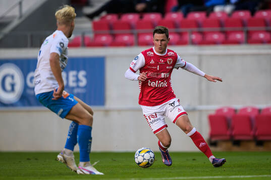 Värnamos Victor Larsson och Kalmars Max Svensson