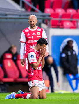 Kalmars Romario Pereira Sipiao jublar