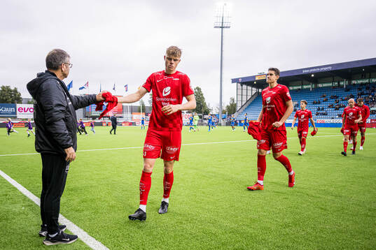 Rasmus Holten and Eivind Helland of Brann