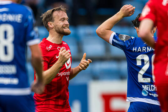 Bård Finne of Brann reacts