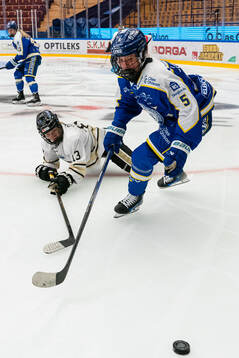 SDEs Lotti Odnoga och Leksands Hilda Ljungberg