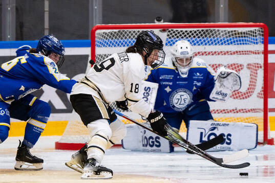 Leksands Vilma Nilsson och SDEs Malia Schneider