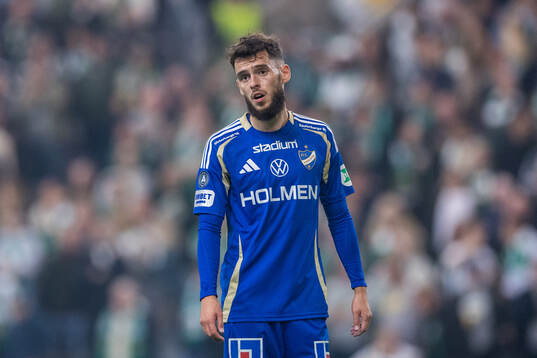 IFK Norrköpings Laorent Shabani deppar
