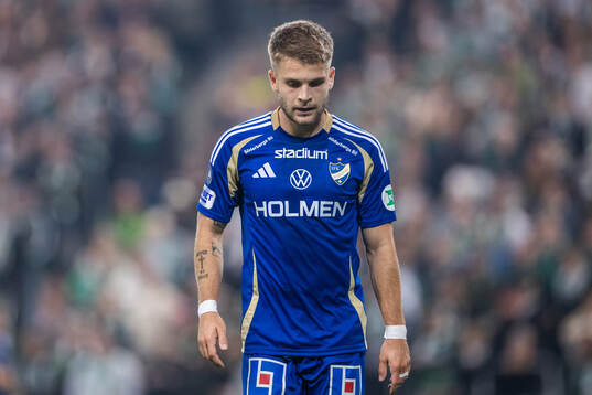 IFK Norrköpings Amadeus Sögaard deppar