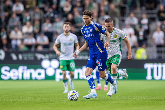 IFK Norrköpings Arnor Traustason och Hammarbys Oscar