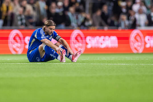 IFK Norrköpings Christoffer Nyman har ont