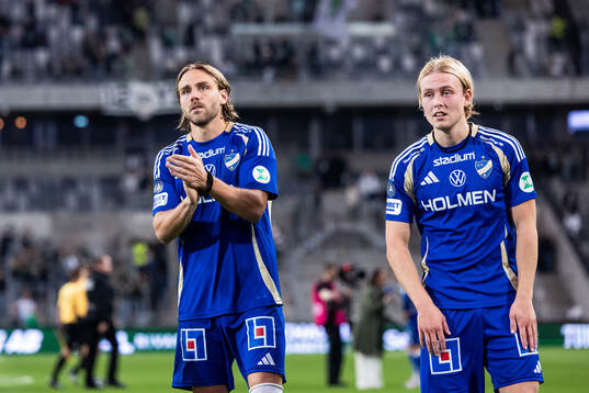 IFK Norrköpings Christoffer Nyman och Isak Andri