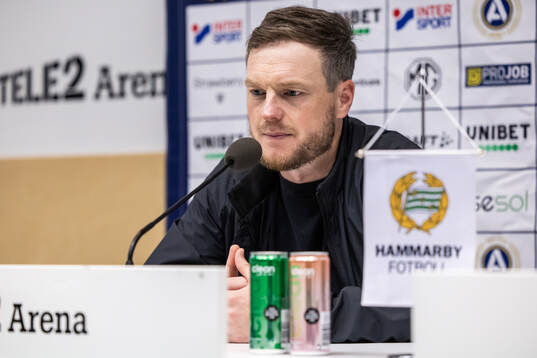 Hammarbys tränare Kim Hellberg