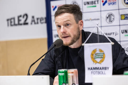 Hammarbys tränare Kim Hellberg