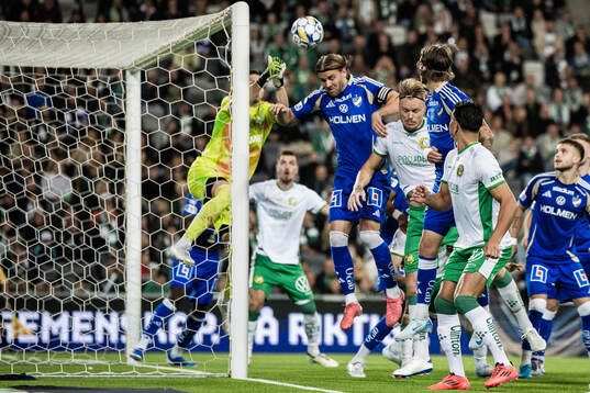 IFK Norrköpings målvakt David Mitov Nilsson och