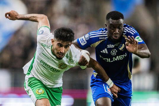 Hammarbys Montader Madjed och IFK Norrköpings Yahya Kalley