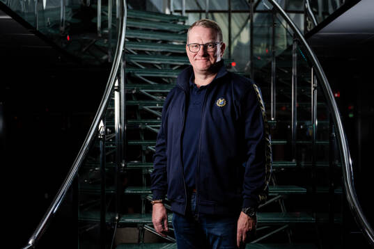 Södertäljes tränare Magnus Bogren