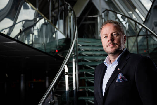 Nybros sportchef Mikael Aaro
