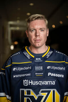 HV71s tränare Anton Blomqvist