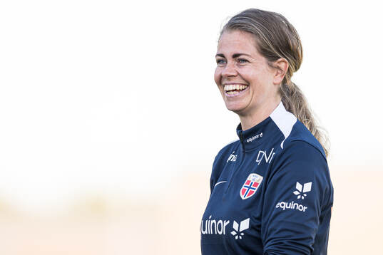 Elise Brotangen, head coach of Norway