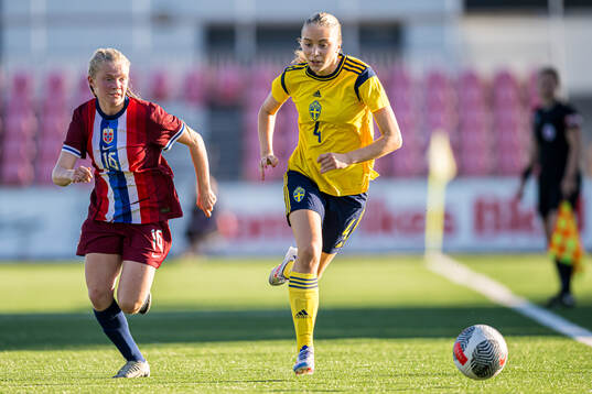 Sofia Eugenie Mendelin-Norebø of Norway and Thea Eriksson