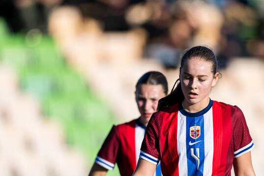 Isa Bekken Lund of Norway looks dejected