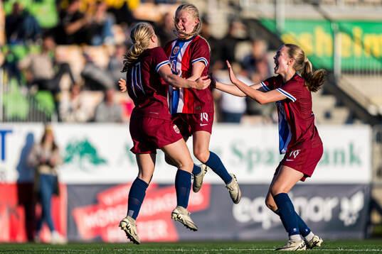Sofia Eugenie Mendelin-Norebø of Norway celebrates