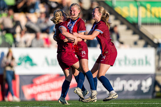 Sofia Eugenie Mendelin-Norebø of Norway celebrates