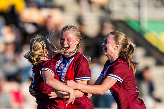 Sofia Eugenie Mendelin-Norebø of Norway celebrates