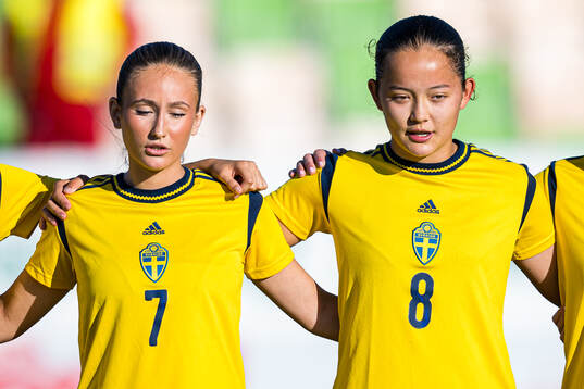 Alice Rådsjö and Lovisa Södergren of Sweden