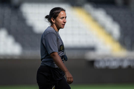 Assistant coach Bri Campos