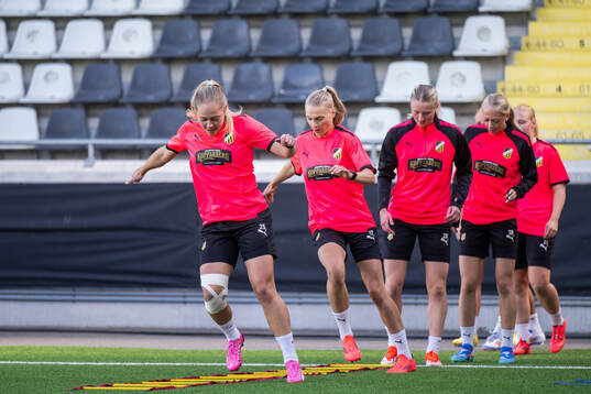 Alice Bergström and Stine Larsen