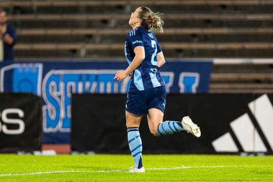 Djurgårdens Ebba Hed deppar