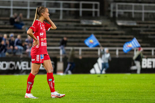 Linköpings Sara Eriksson deppar