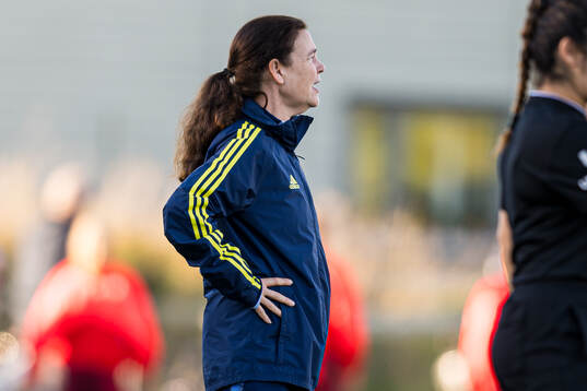 Lotta Hellenberg, head coach of Sweden