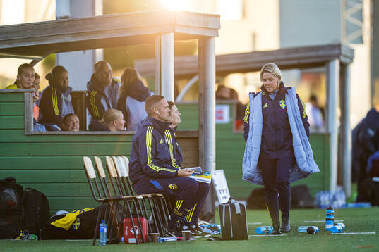 Lotta Hellenberg, head coach of Sweden