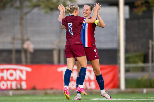 Tomine Enger and Mille Helland Flø of Norway