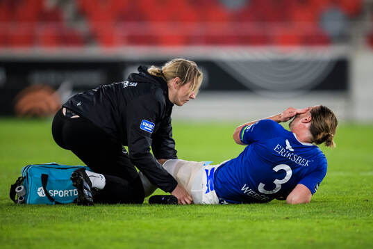 Trelleborgs Charlie Weberg har ont