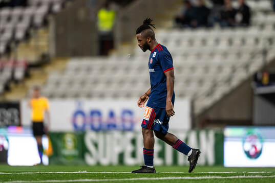 Sandvikens IFs John Junior Igbarumah deppar