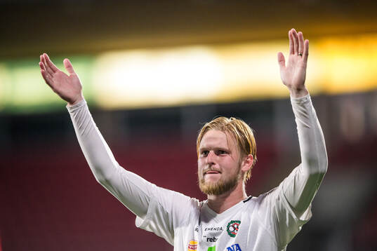 Örebros Karl Holmberg jublar