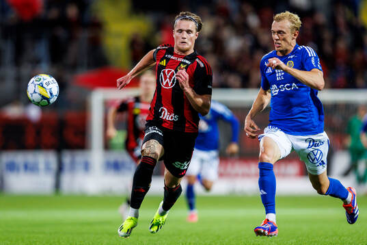 Östersunds Sebastian Karlsson Grach och GIF Sundsvalls