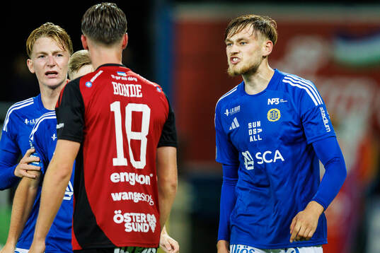 GIF Sundsvalls Ludvig Svanberg i dispyt med Östersunds