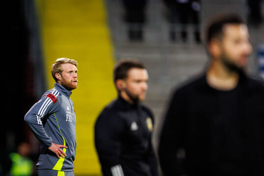 Östersunds assisterande tränare Fredrik Aasmundsen
