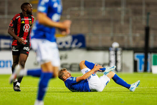 GIF Sundsvalls Pontus Engblom har ont